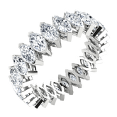 0.10 ct Marquise Eternity Ring
