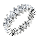 0.10 ct Marquise Eternity Ring