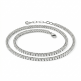 Теннисное колье с бриллиантами 30 карат