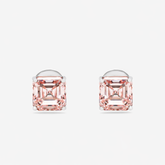 3 ct each Asscher cut Stud earrings