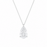 5 Ct Pear Shape Diamond Pendant