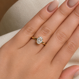 1 Ct Oval Diamond Ring