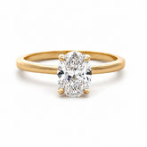 1 Ct Oval Diamond Ring