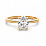 1 Ct Oval Diamond Ring