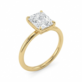 2 Ct Radiant Ring