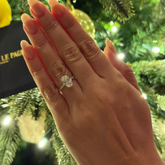 2.09 Ct Oval Diamond Ring