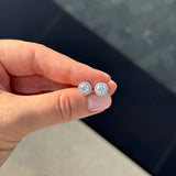 0.5 Ct each Round Stud Earrings