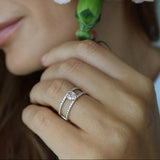 0.50 ct Pink Oval ring