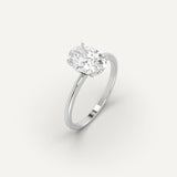 2 ct Oval Engagement Ring