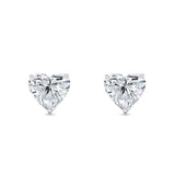 0.50 ct each Petit Heart Stud Earrings