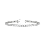 7 cttw Round Diamond Tennis Bracelet