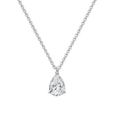 0.70 ct Petit Pear Shape Diamond Pendant