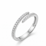 Snake Lab Grown Diamond Ring