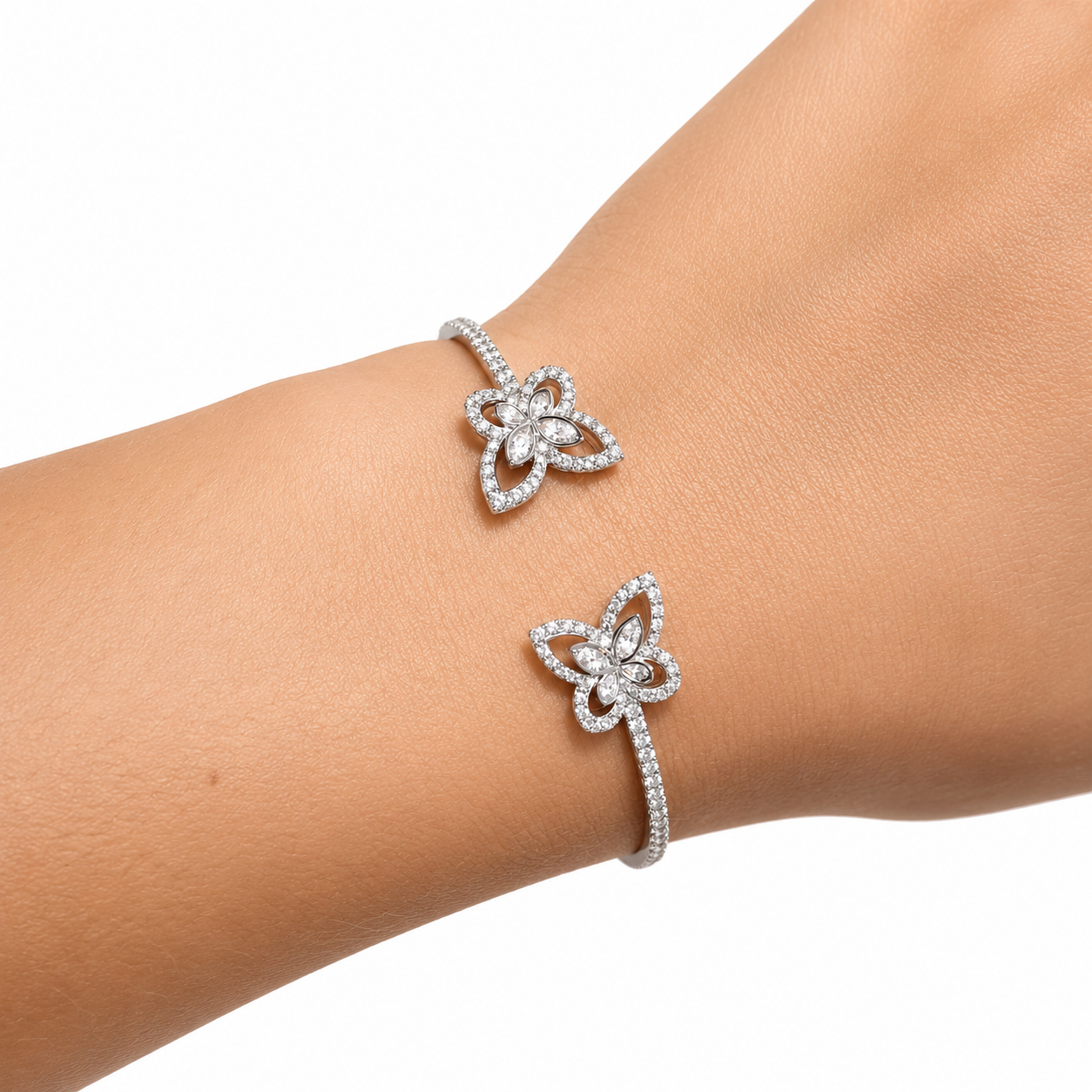 Butterfly  Diamond Bracelet