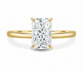 2 Ct Radiant Lab-Grown Diamond Ring