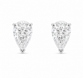 3 Ct each Pear shape stud Diamond Earrings