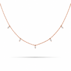0.40 cttw Marquise Diamond Pendant