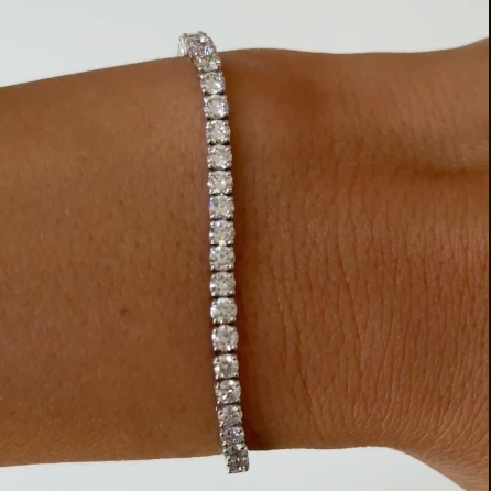 5.6 cttw tennis bracelet lab grown diamond