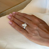 Pear Shape Diamond Ring