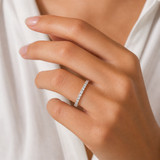 1.10 cttw Eternity Band Lab Grown Diamond Ring