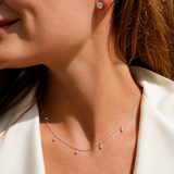 Pendentif diamant marquise 0,40 carat au total