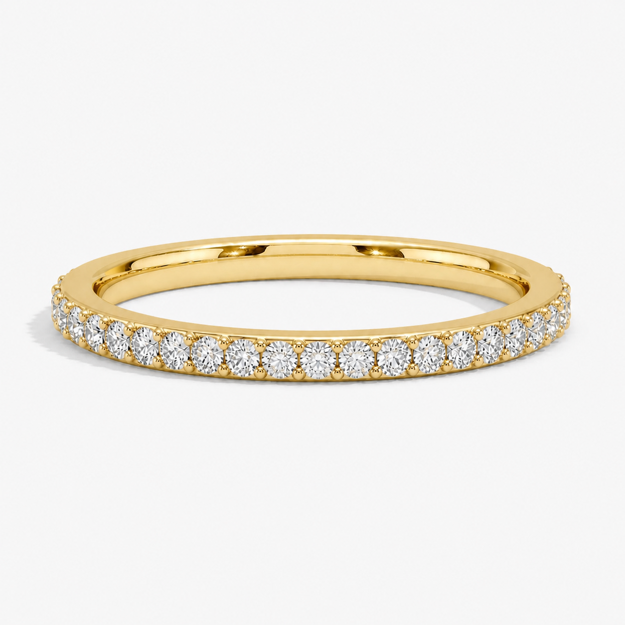 1.10 cttw Eternity Band Lab Grown Diamond Ring