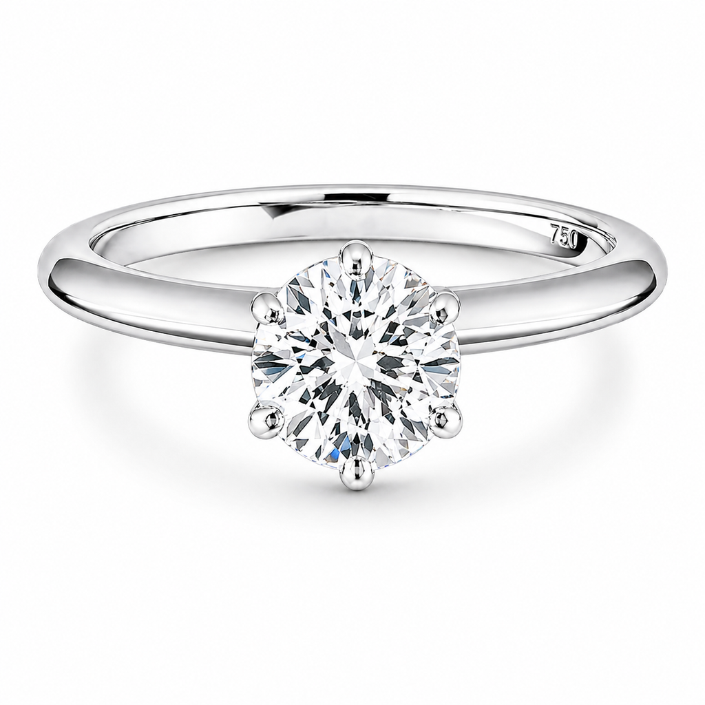 1.56 Ct Round Lab-Grown Diamond Ring
