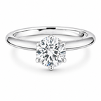 1.56 Ct Round Lab-Grown Diamond Ring