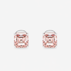 3 ct each Asscher cut Stud earrings