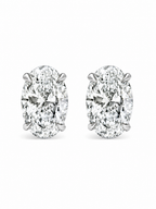 1.5 ct each Oval Studs Earrings
