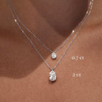 2.02 Ct Pear Shape Pendant