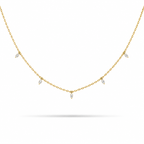 0.40 cttw Marquise Diamond Pendant