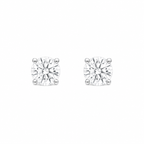 0.52 ct each Round studs Diamond Earrings