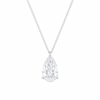 5 Ct Pear Shape Diamond Pendant