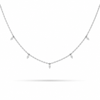 0.40 cttw Marquise Diamond Pendant