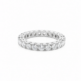 4 Prong Setting Full Eternity Diamond Ring