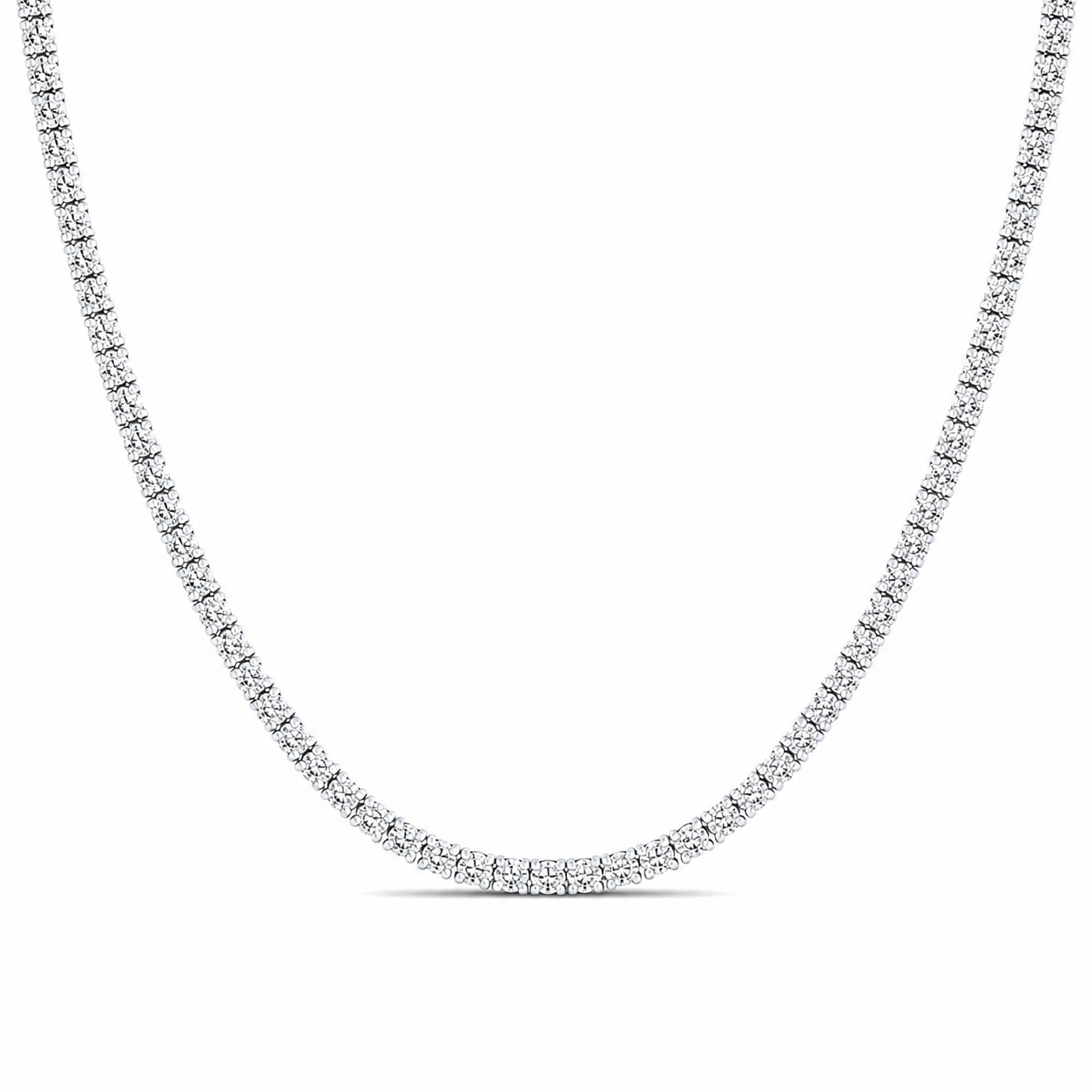 13 cttw Tennis Necklace