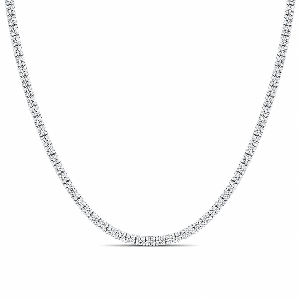 13 cttw Tennis Necklace