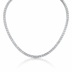 30 cttw  Diamond Tennis Necklace