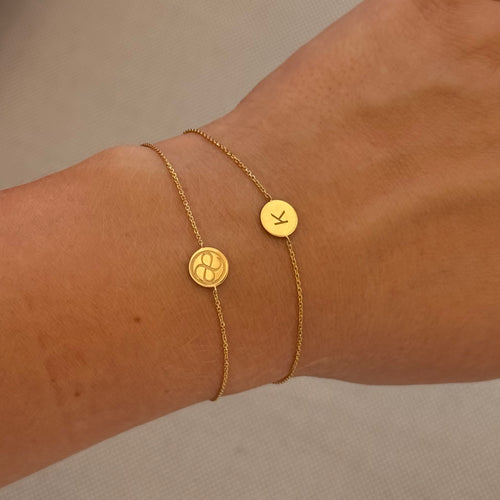 Customised Letter Lab-Grown Diamond Bracelet
