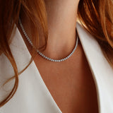 13 cttw Tennis Necklace