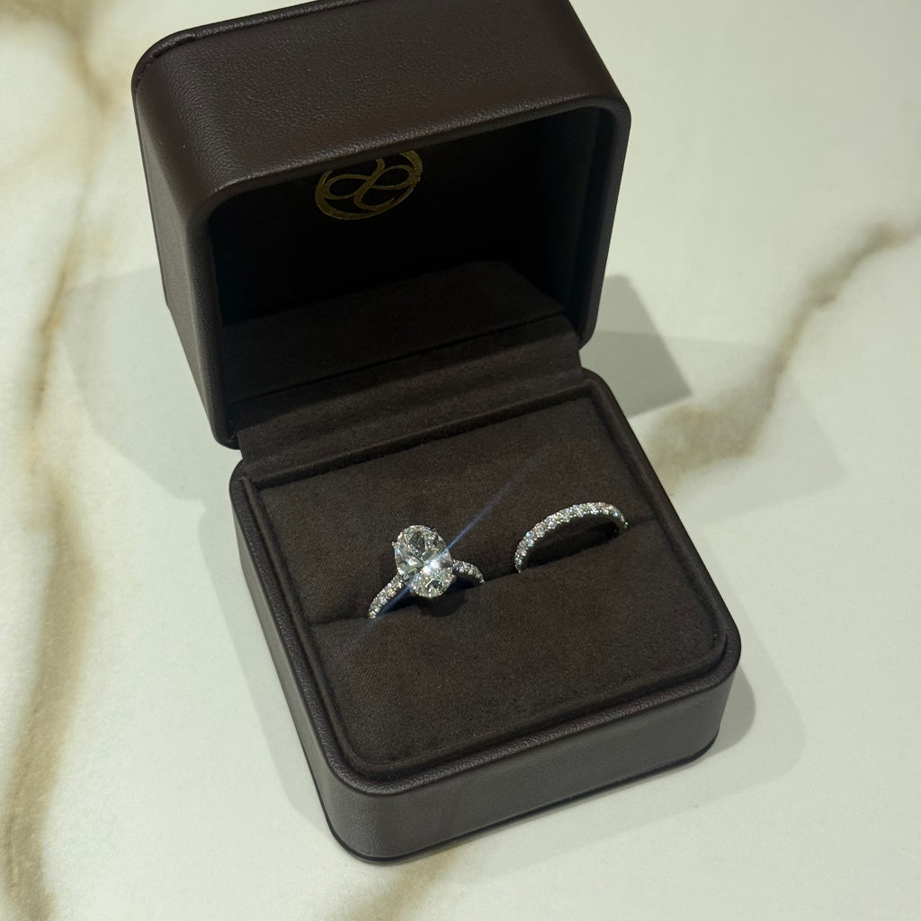 5 Ct Oval Lab-Grown Diamond Ring