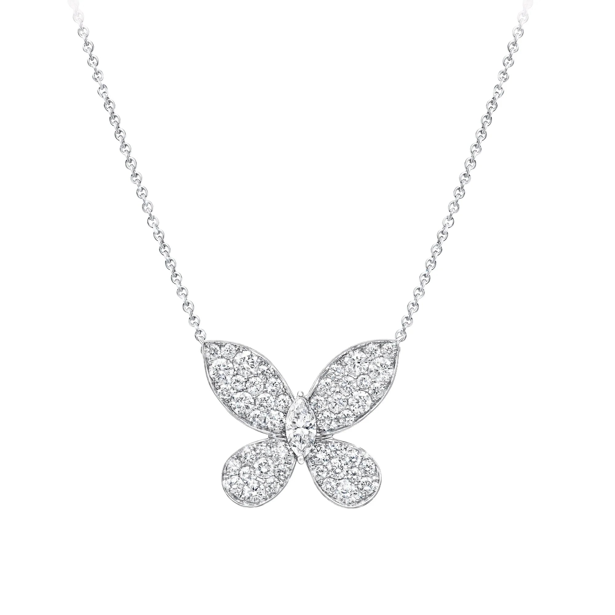 Butterfly Diamond Pendant (Small)