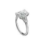 3 Ct Emerald Cut Lab-Grown Diamond Ring