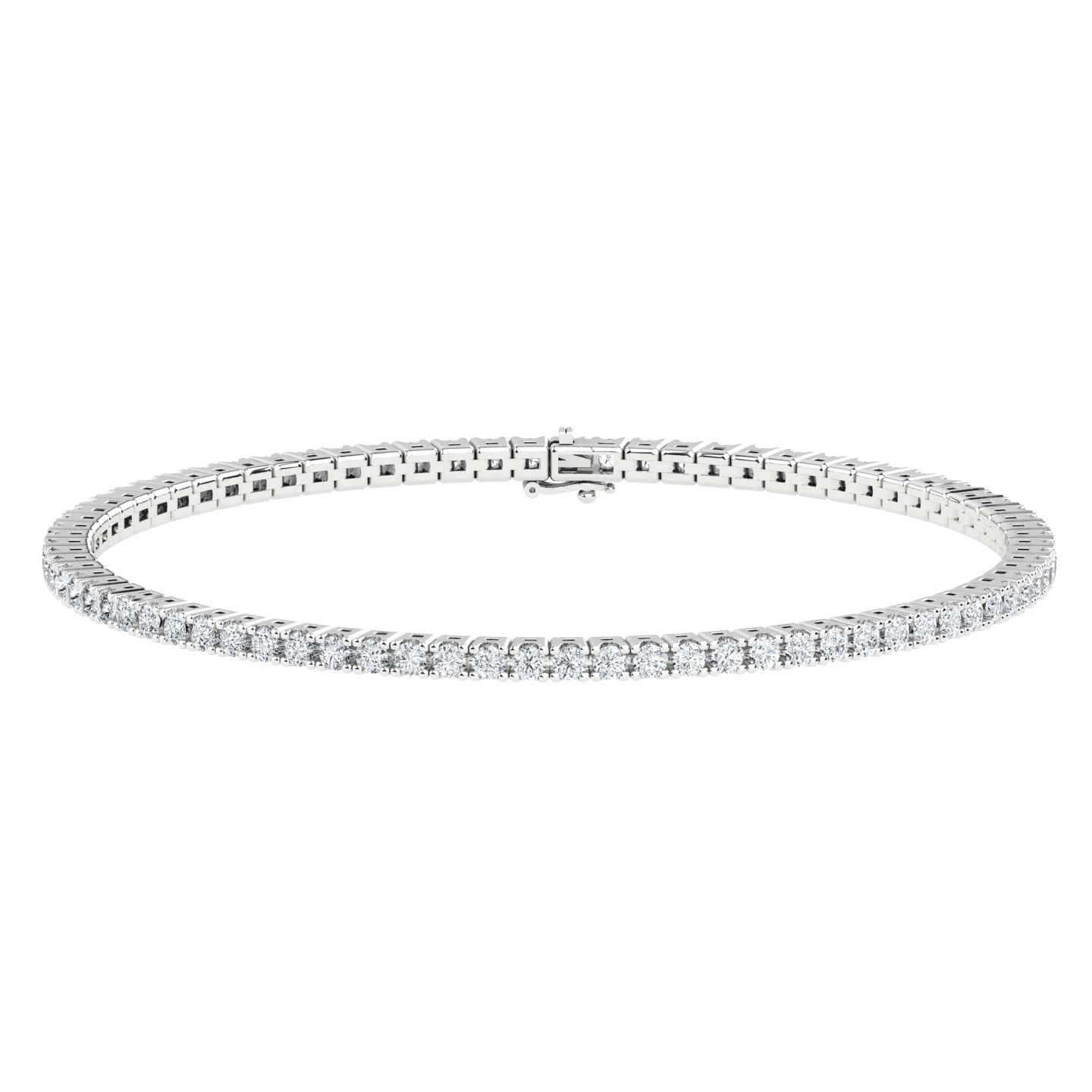 4 cttw Round Diamond Tennis Bracelet