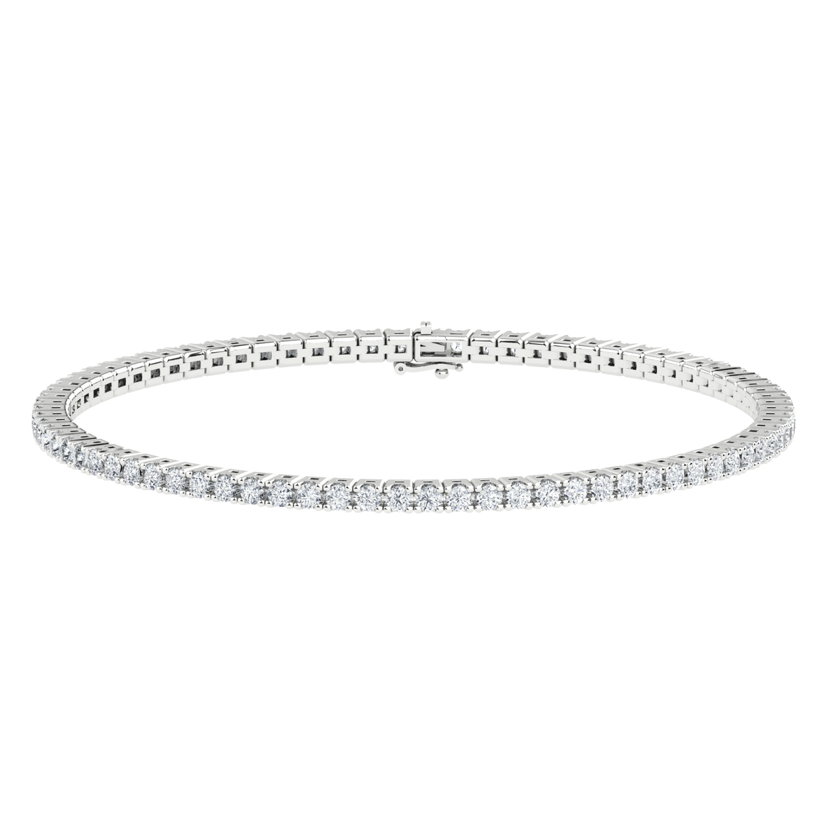 4 cttw Round Diamond Tennis Bracelet