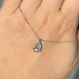 1.5 Ct Pear Shape Pendant