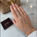 1.89 cttw slave bracelet with lab grown diamonds