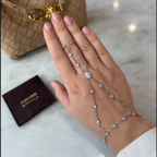 1.89 cttw slave bracelet with lab grown diamonds