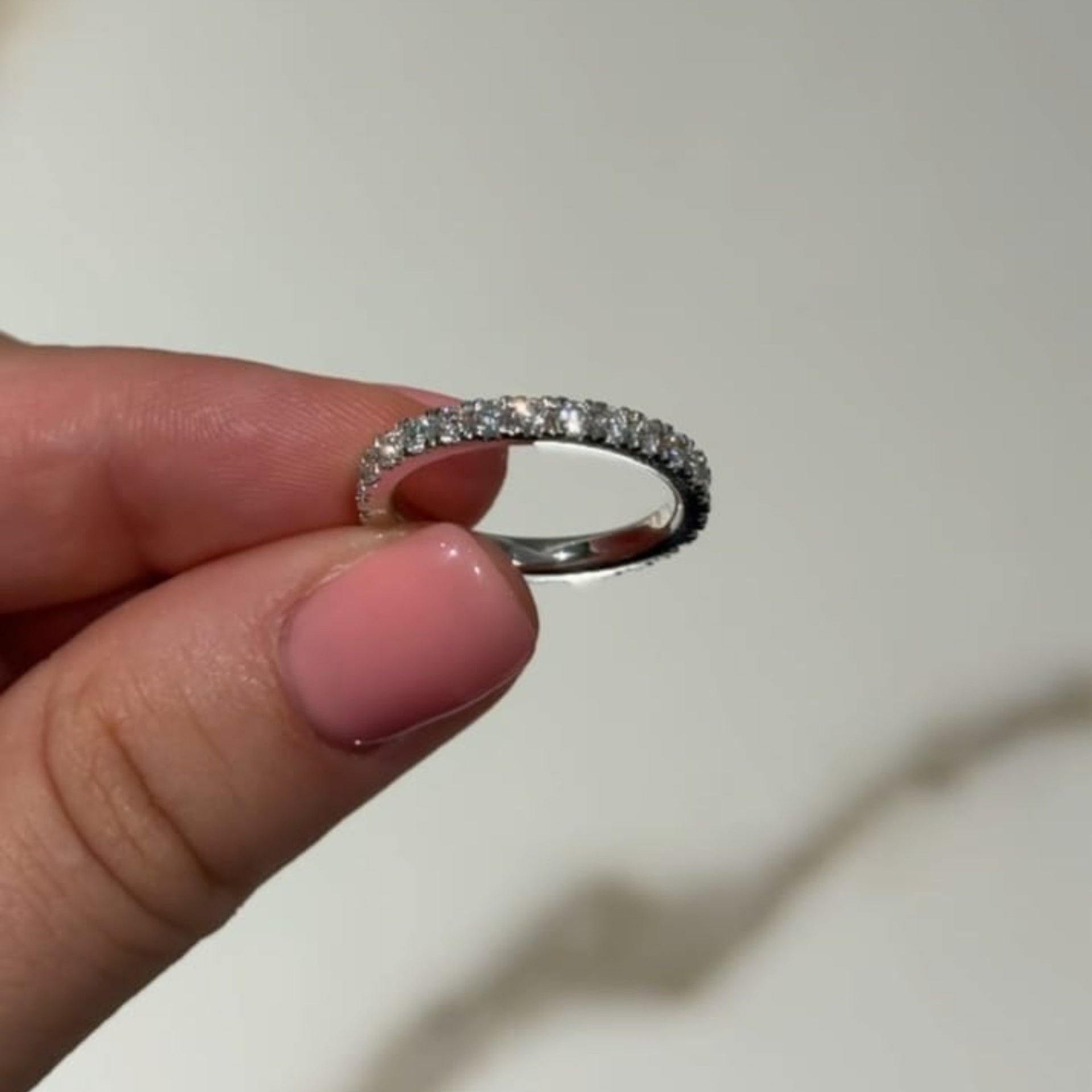 1.10 cttw Eternity Band Diamond Ring